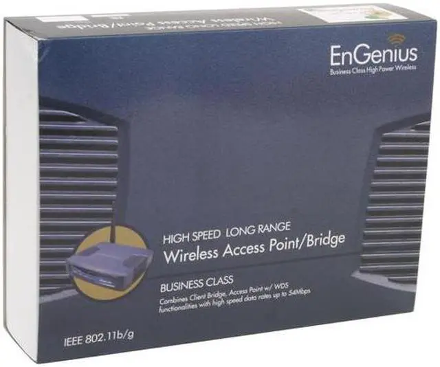 Alt view image 5 of 5 - EnGenius ECB-3220 802.11g High Power 400mW Wireless AP/Bridge/WDS w/ Removable Antenna