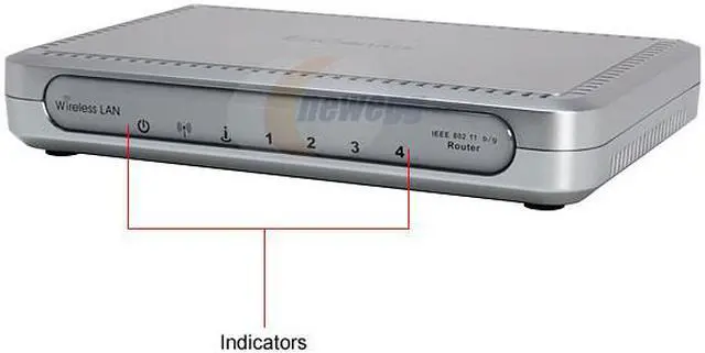 Alt view image 3 of 7 - EnGenius ESR-1220 High Power 802.11g Wireless Router w/ Removable Antenna