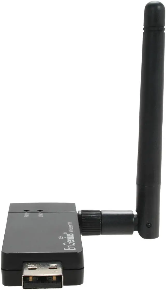 Alt view image 2 of 5 - EnGenius EUB9603 EXT IEEE 802.11 b/g/n USB 2.0 Wireless Adapter Up to 150Mbps Wireless Data Rates 64/128-Bit WEP, WPA, WPA2