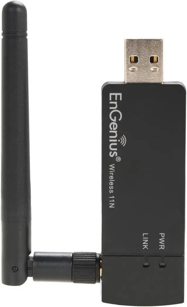 Alt view image 4 of 5 - EnGenius EUB9603 EXT IEEE 802.11 b/g/n USB 2.0 Wireless Adapter Up to 150Mbps Wireless Data Rates 64/128-Bit WEP, WPA, WPA2