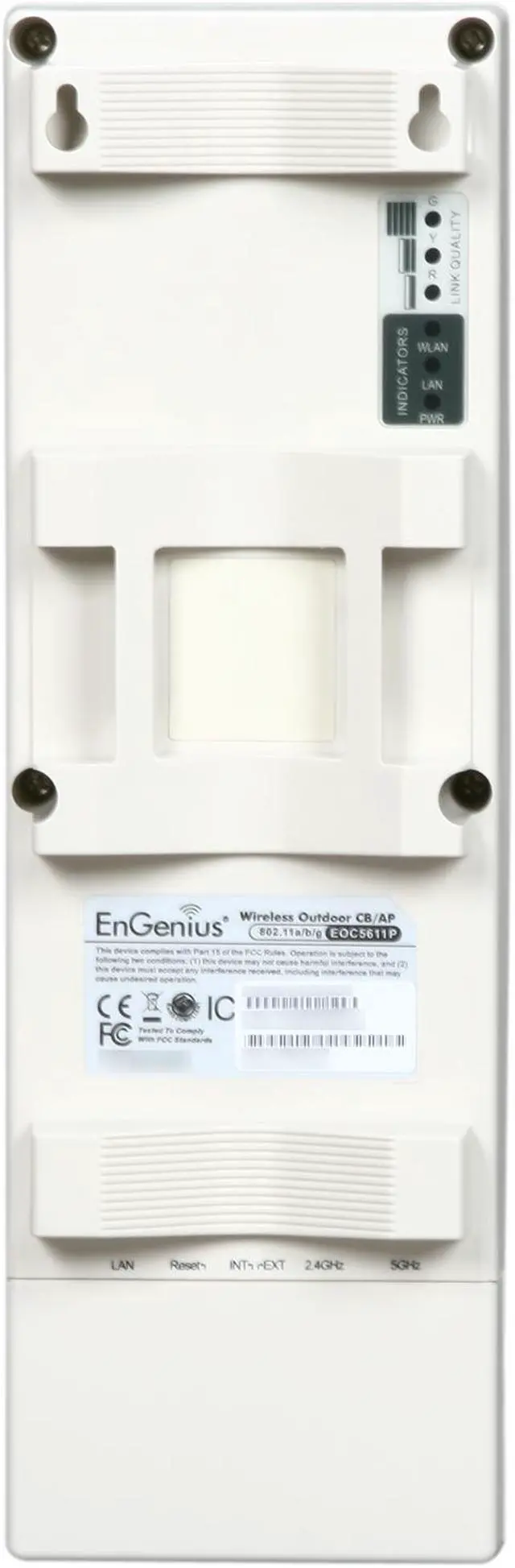 Alt view image 4 of 5 - EnGenius EOC5611P Outdoor Dual Band Wireless Client Bridge/Access Point with Dual Antenna Polarity