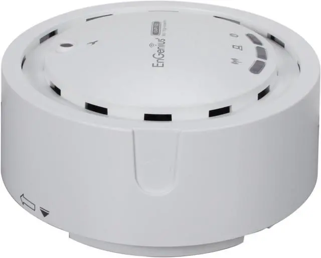 Alt view image 5 of 7 - EnGenius EAP150 Business-class High-Power Wireless-N AP and WDS Bridge/AP w/ Smoke Dector Housing & PoE