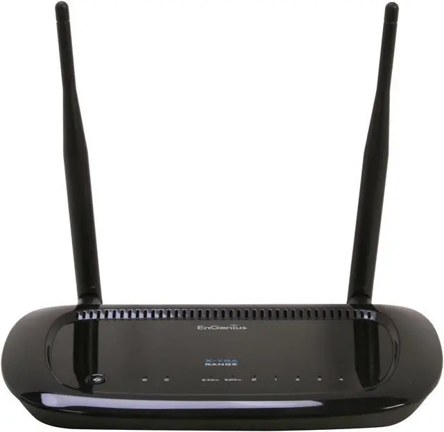 Alt view image 2 of 5 - EnGenius ESR600H Long Range 300+300Mbps Dual-Band Wireless-N Router