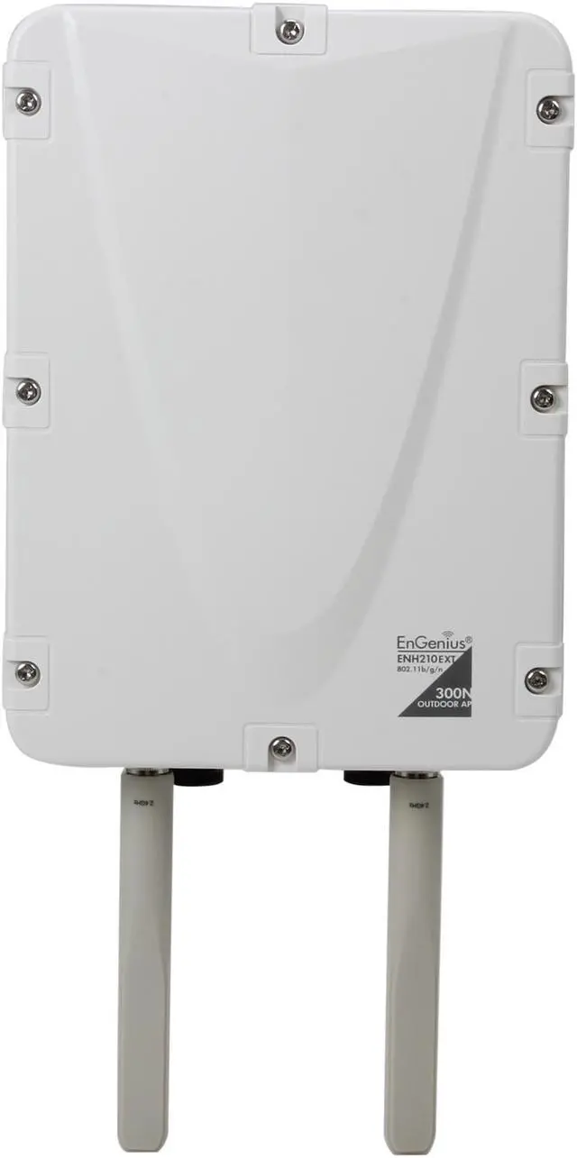 Alt view image 2 of 9 - EnGenius ENH210EXT Long Range High-Power Wireless-N Outdoor Access Point