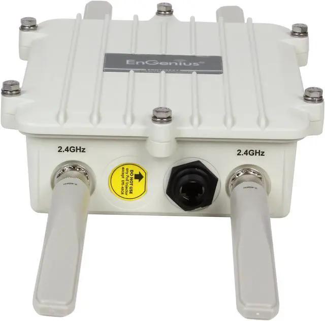 Alt view image 6 of 11 - EnGenius ENH700EXT N600 Long-Range Dual Radio Wireless Outdoor Access Point