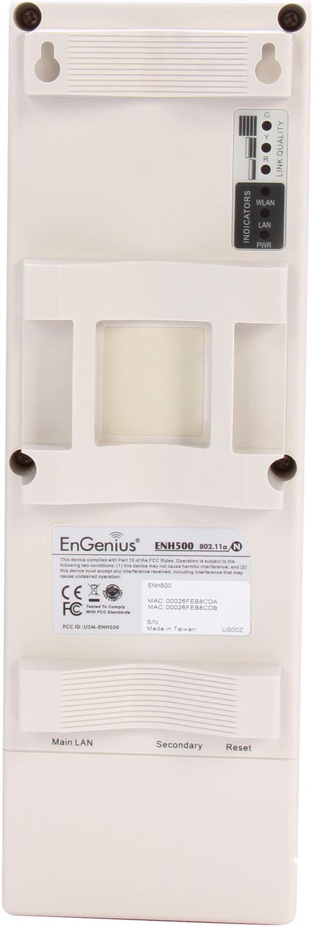 Alt view image 4 of 6 - EnGenius N-ENH500 Kit(2 x ENH500) N300 Business-Class, Long Range 5 GHz Wireless Bridge / Access Point