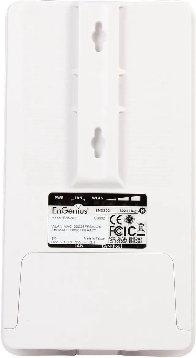 Alt view image 4 of 5 - EnGenius ENS202 N300 Long-Range 2.4 GHz Outdoor Wireless Bridge / Access Point