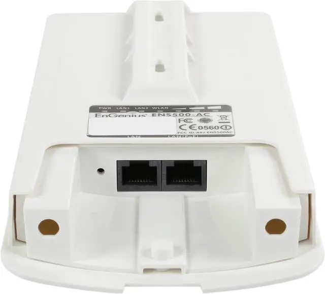 Alt view image 5 of 6 - EnGenius EnTurbo ENS500-AC 5 GHz Outdoor 11ac Wave 2 PtP Wireless Bridge