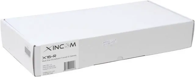 Alt view image 5 of 5 - XiNCOM X16-R 80000 Simultaneous Sessions 90 Mbps WAN Ports: 2-8 RJ-45 ports (8 maximum) 10/100 Mbps
LAN Ports: 8-14 RJ-45 ports (14 maximum),10/100 Mbps Multi-WAN Broadband Firewall & Gateway
