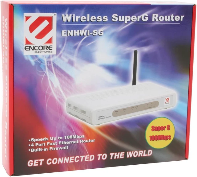 ENCORE ENHWI-SG Wireless Super-G Router - Newegg.com
