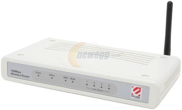 ENCORE ENHWI-SG Wireless Super-G Router - Newegg.com