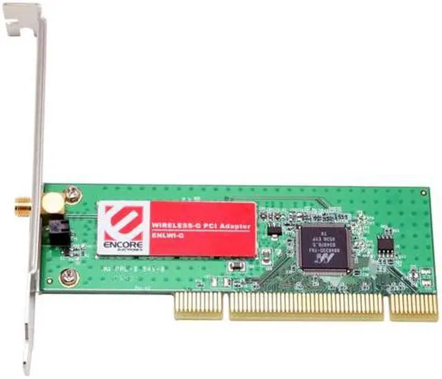 Alt view image 3 of 6 - ENCORE ENLWI-G(2) Wireless Adapter IEEE 802.11b/g TPCI Standard Universal Add-in card Compliant with PCI 2.0 Up to 54Mbps Wireless Data Rates