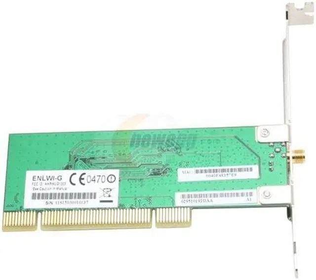 Alt view image 4 of 6 - ENCORE ENLWI-G(2) Wireless Adapter IEEE 802.11b/g TPCI Standard Universal Add-in card Compliant with PCI 2.0 Up to 54Mbps Wireless Data Rates
