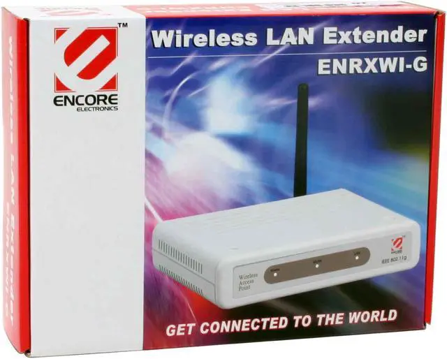 Alt view image 6 of 6 - ENCORE ENRXWI-G 802.11b/g Wireless LAN Extender up to 54Mbps
