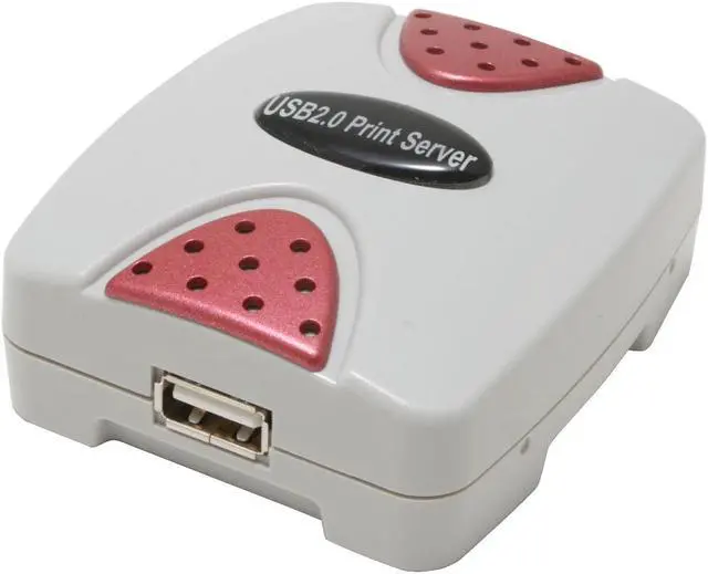 Alt view image 2 of 5 - ENCORE ENPS-2001 Print Server RJ45 USB 2.0
