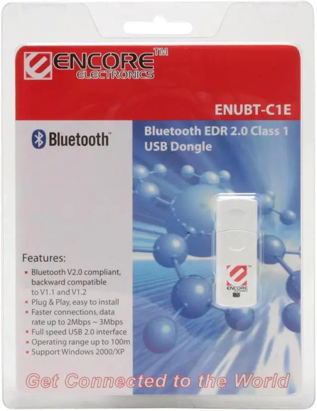 Alt view image 5 of 5 - ENCORE ENUBT-C1E Bluetooth Adapter