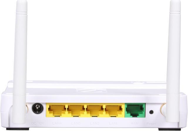 Alt view image 4 of 5 - ENCORE ENHWI-2AN3 Wireless Router With Repeater 802.11b/g/n up to 300Mbps/ 10/100 Mbps Ethernet Port x4