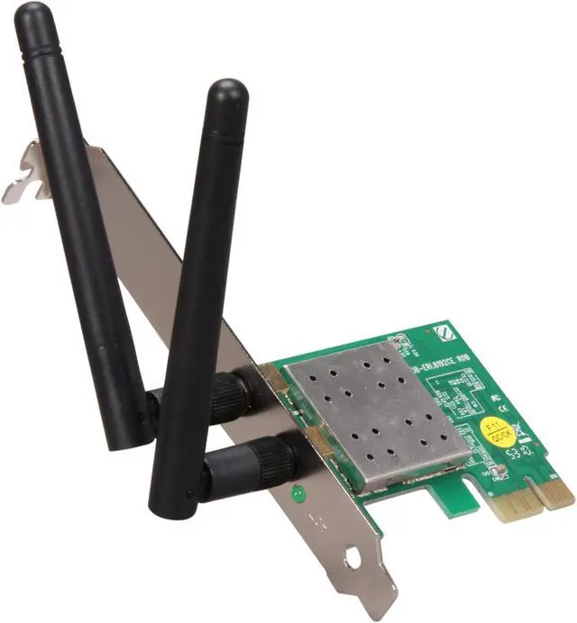 Main image of ENCORE ENEWI-2XN42 Wireless N300 Adapter, 2dBi IEEE 802.11b/g/n PCI Express Up to 300Mbps Wireless Data Rates