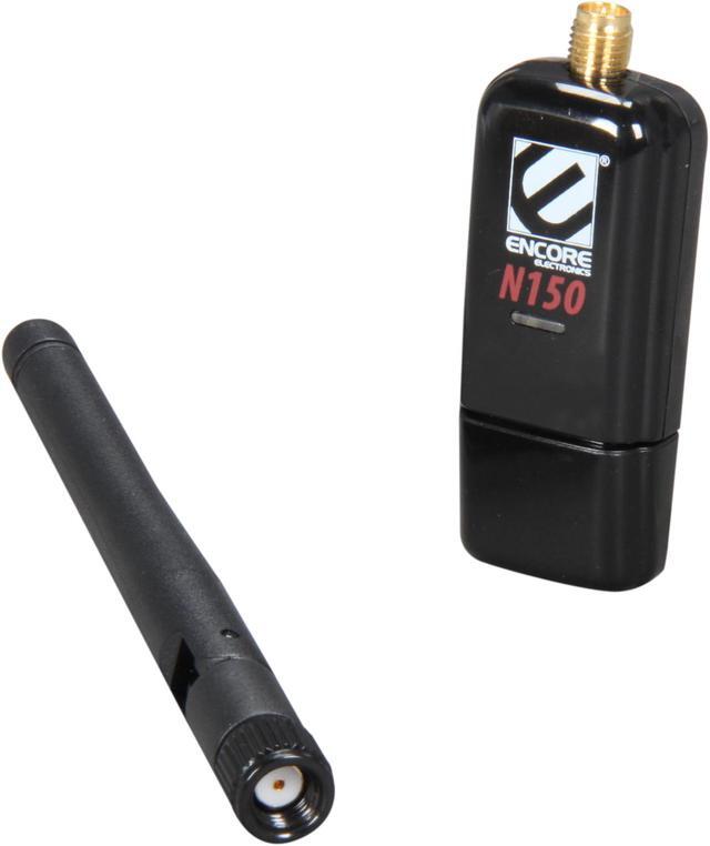 Alt view image 4 of 5 - ENCORE ENUWI-1XN42 Wireless N150 Adapter, 2dBi IEEE 802.11b/g/n USB 2.0 Up to 150Mbps Wireless Data Rates