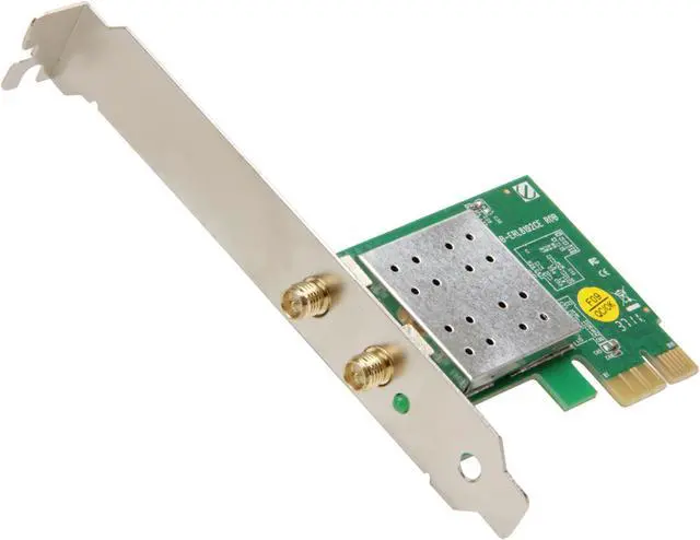 Main image of ENCORE ENEWI-2XN45 Wireless N300 Adapter with Two 5 dBi antennas, IEEE 802.11b/g/ n 2.0 PCI Express Up to 300Mbps