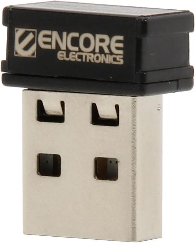 Main image of ENCORE ENUWI-1XN4M Wireless N150 Mini Adapter IEEE 802.11b/g/n USB 2.0 Up to 150Mbps Wireless Data Rates