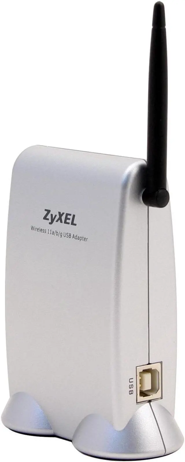 Alt view image 2 of 5 - ZyXEL AG-200 Wireless Adapter IEEE 802.11a/b/g USB 2.0 Up to 108Mbps Wireless Data Rates