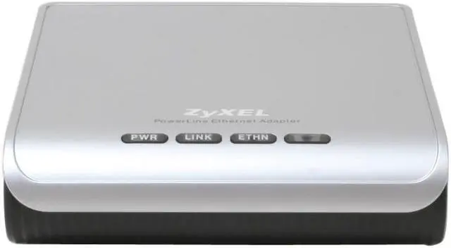 Alt view image 2 of 6 - ZyXEL PL-100KIT 85Mbps 56-bit data encryption Powerline Ethernet Adapter Kit Up to 85Mbps