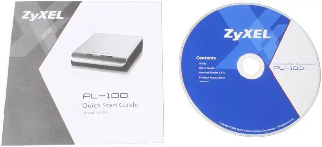 Alt view image 5 of 6 - ZyXEL PL-100KIT 85Mbps 56-bit data encryption Powerline Ethernet Adapter Kit Up to 85Mbps