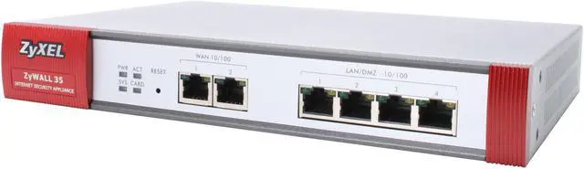 Main image of ZyXEL ZyWALL 35 UTM Integrated Internet Security Appliance with Unified Threat Management