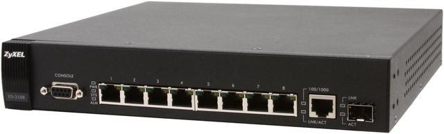 ZyXEL ES2108PWR Intelligent Layer 2 Ethernet Switch for Small