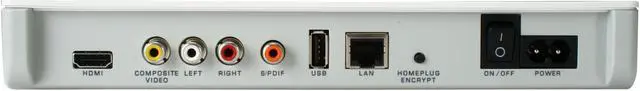 Alt view image 5 of 10 - ZyXEL DMA1100PKIT-SP HD Digital Media Theater with Free PLA400 200 Mbps HomePlug AV powerline Adapter