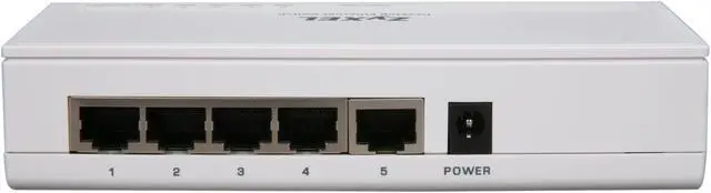 Alt view image 4 of 5 - ZyXEL ES-105S Desktop Fast Ethernet Switch