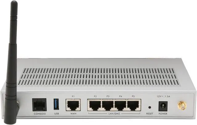 Alt view image 4 of 5 - ZyXEL ZyWALL ZWUSG20W 802.11n Wireless Internet Security Firewall with 4 Gigabit LAN / DMZ Ports, 2 IPSec VPN, SSL VPN , and 3G WAN Support