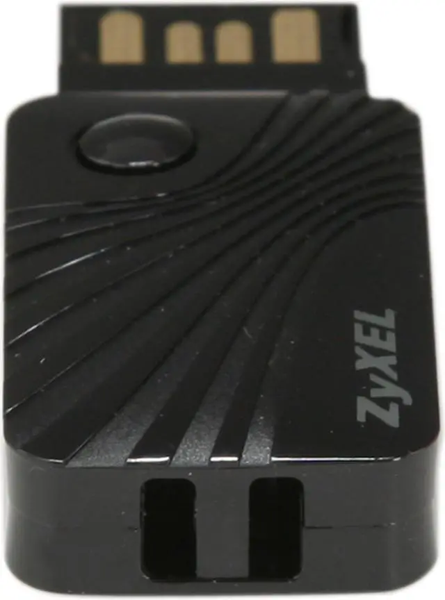 Alt view image 4 of 6 - ZyXEL NWD2205 USB 2.0 Wireless Adapter - Black