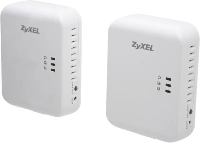 Main image of ZyXEL PLA4205KIT 500 Mbps Gigabit Powerline Wall-Plug Adapter Starter Kit