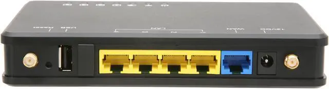 Alt view image 4 of 5 - ZyXEL VFG6005N 4-Port Wireless N Gigabit Firewall Gateway
