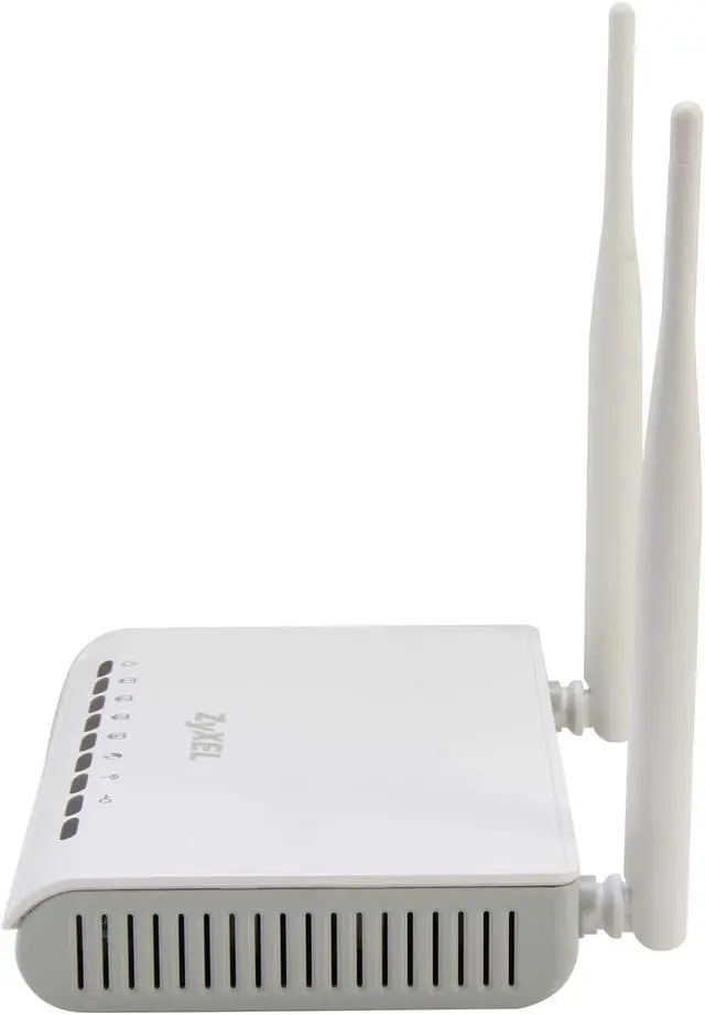 Alt view image 3 of 6 - ZyXEL NBG418N Wireless N Home Router IEEE 802.3/3u, IEEE 802.11b/g/n