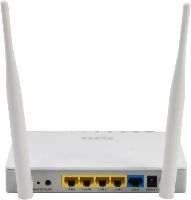 Alt view image 4 of 6 - ZyXEL NBG418N Wireless N Home Router IEEE 802.3/3u, IEEE 802.11b/g/n