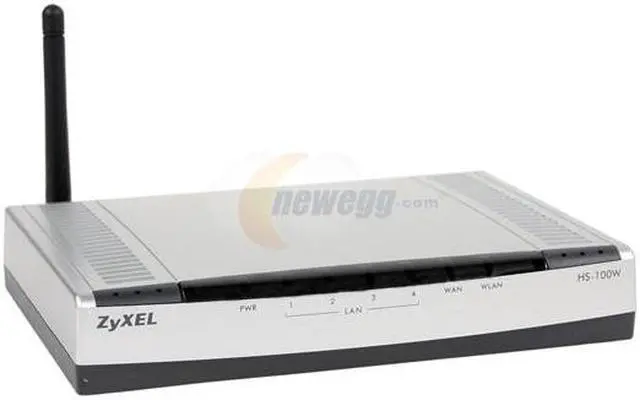 Main image of ZyXEL HS-100W Wireless Router with Parental Control IEEE 802.11b/g, IEEE 802.3, IEEE 802.3u, IEEE 802.3X