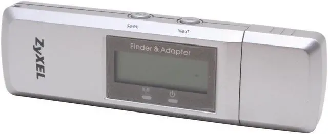 Alt view image 2 of 7 - ZyXEL AG-225H Wi-Fi Finder & Wireless Adapter IEEE 802.11a/b/g USB 2.0 Up to 54Mbps Wireless Data Rates