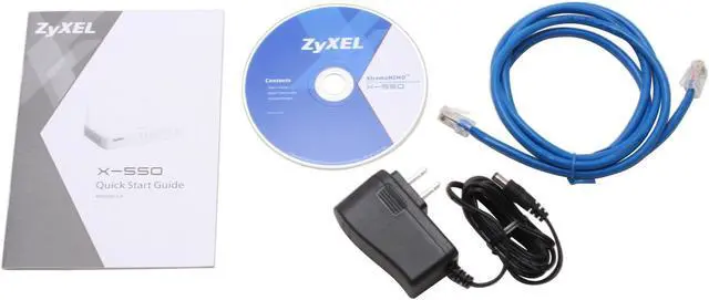 Alt view image 4 of 5 - ZyXEL X-550 Xtreme MIMO Wireless Broadband Router IEEE 802.3/3u, IEEE 802.11b/g