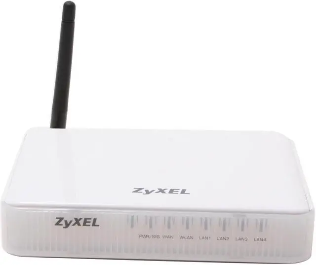 Alt view image 2 of 5 - ZyXEL P-330W Wireless Internet Sharing Router IEEE 802.3, 802.3u, IEEE 802.11g