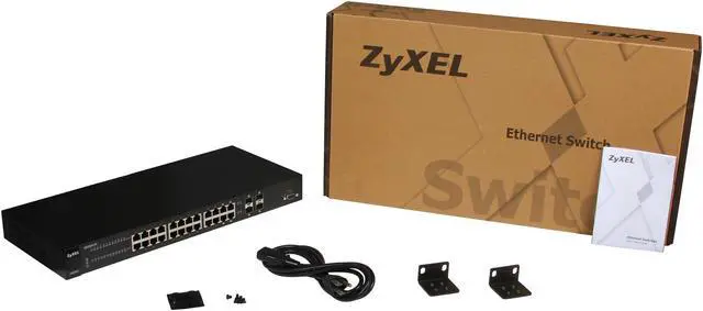 Alt view image 5 of 5 - ZyXEL GS1910-24 Smart Gigabit Smart Managed Switch