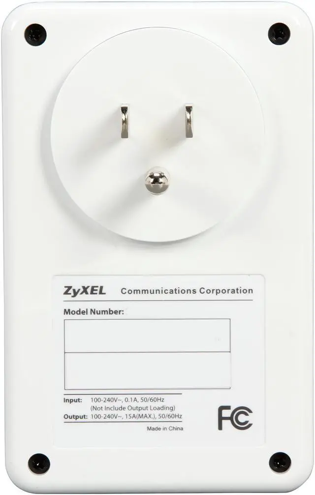 Alt view image 3 of 6 - ZyXEL PLA4111 200Mbps Mini Powerline Pass-Thru Ethernet Adapter Up to 200Mbps