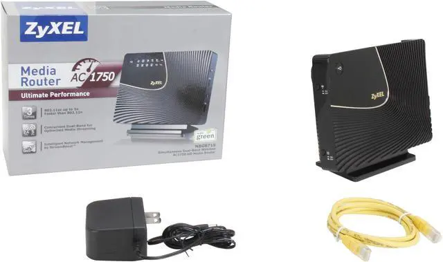 Alt view image 6 of 6 - ZyXEL Wireless AC HD Media/ Gaming Router-1750Mbps, Gigabit, Dual-Band, StreamBoost traffic shaping (NBG6716)