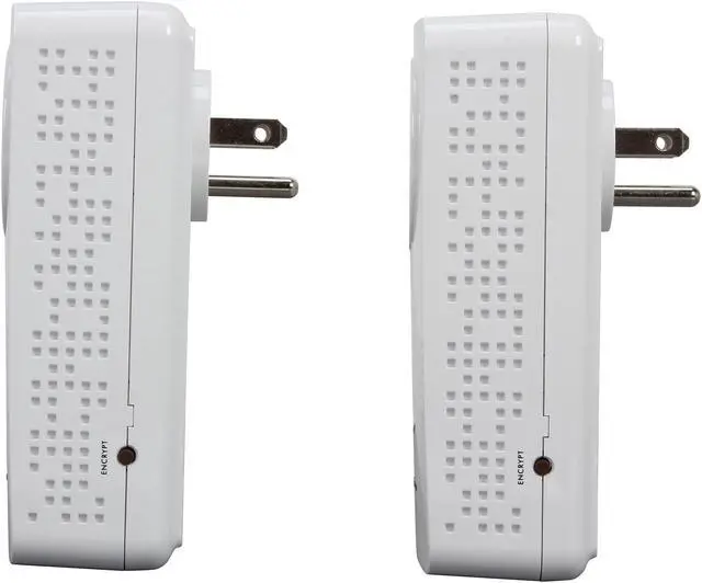 Alt view image 3 of 6 - ZyXEL 600 Mbps Powerline AV2 AV600 Gigabit Pass-Thru Adapter, Starter Kit - 2 Units (PLA5215KIT), up to 600Mbps