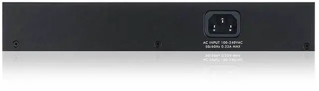 Alt view image 4 of 4 - ZyXEL 24-Port Gigabit Smart Managed Switch, Compact Design, Fanless, GS1900-24E