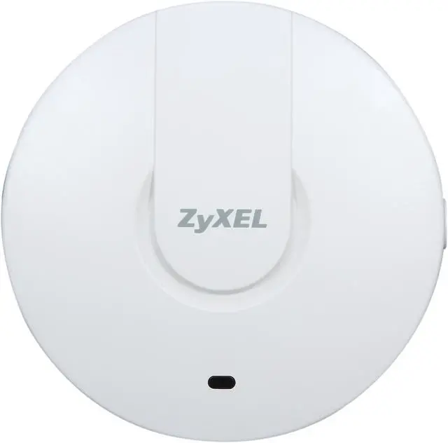 Alt view image 2 of 5 - ZyXEL NWA1123-AC Plenum Rated Dual-Radio Ceiling Mount AC1200 Gigabit PoE Access Point (AP)/Repeater