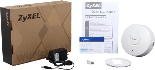 Alt view image 5 of 5 - ZyXEL NWA1123-AC Plenum Rated Dual-Radio Ceiling Mount AC1200 Gigabit PoE Access Point (AP)/Repeater