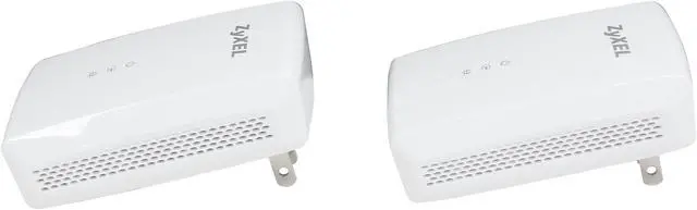 Alt view image 3 of 5 - ZyXEL PLA5206KIT HomePlug AV2 AV1000 Powerline Gigabit Ethernet Adapter, Up to 1000 Mbps